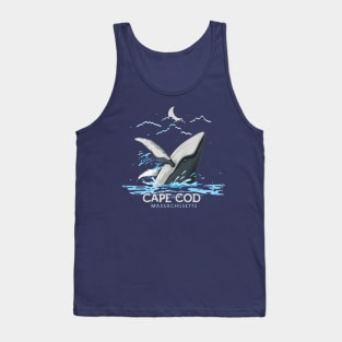 Cape Cod Massachusetts Whale Watching Humpback Whale Tank Top